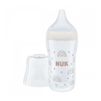 Baba cumisüveg NUK Perfect Match Temperature Control 260 ml barna