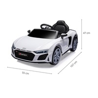 Elektromos autó Milly Mally Audi R8 Spyder White