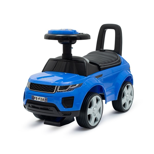 Baby Mix Prime SUV bébitaxi kék bőrből