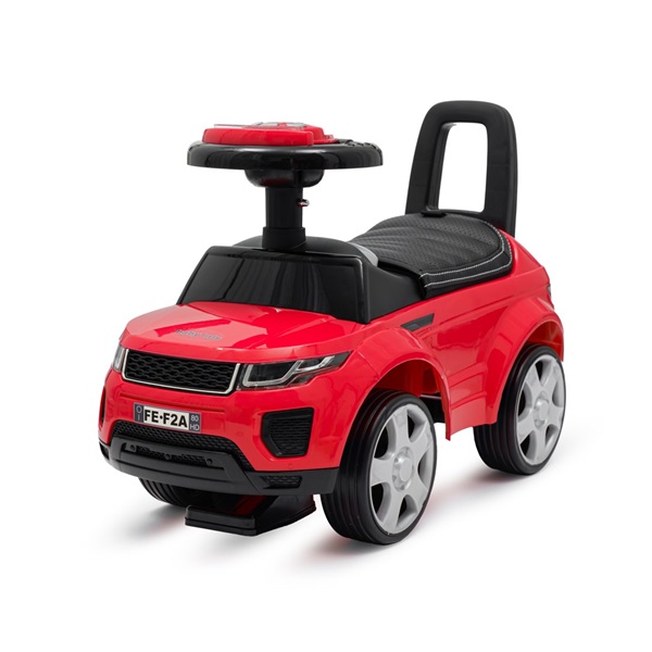 Baby Mix Prime SUV bébitaxi piros bőrből