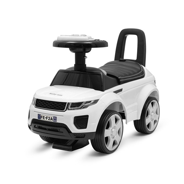 Baby Mix Prime SUV bébitaxi fehér bőrből