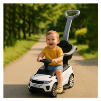 Gyerek zenélő bébitaxi Baby Mix Prime 3 az 1-ben fehér