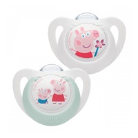 Baba cumi  NUK Star Peppa Pig 18+m  2 db