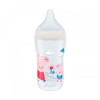 Baba cumisüveg NUK Perfect Match Peppa Pig Temperature Control 260 ml