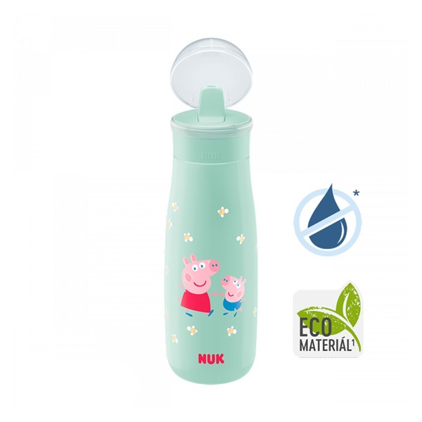 Gyermek itatópohár NUK Mini-Me Flip Peppa Pig 450 ml 12+ m