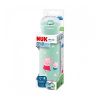 Gyermek itatópohár NUK Mini-Me Flip Peppa Pig 450 ml 12+ m