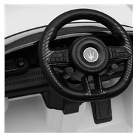 Elektromos játékautó Maserati GranTurismo Baby Mix fehér