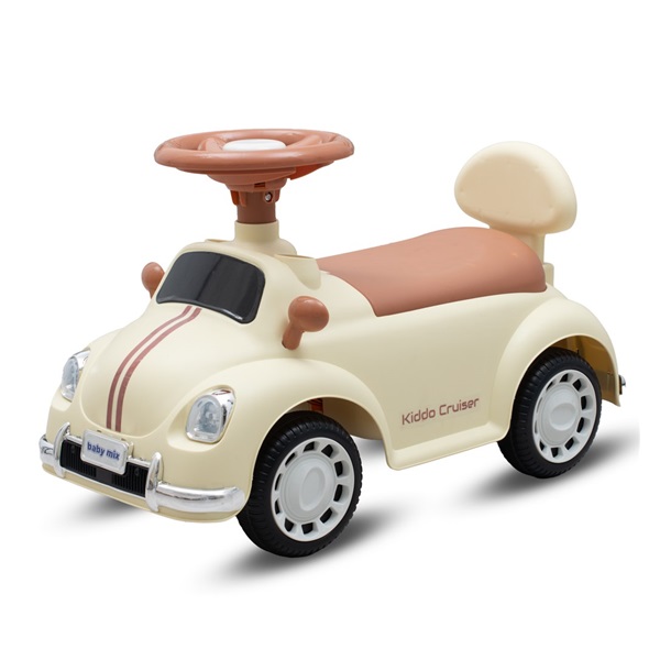 Baby Mix Kiddo Cruiser gyerek futóbicikli bézs színben