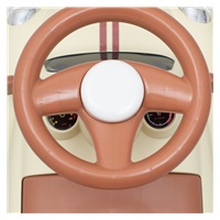 Baby Mix Kiddo Cruiser gyerek futóbicikli bézs színben