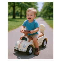 Baby Mix Kiddo Cruiser gyerek futóbicikli bézs színben