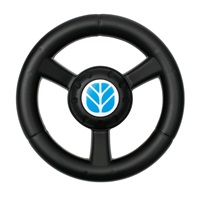 Gyerek jármű traktor utánfutóval és szerszámokkal Baby Mix New Holland sárga (A CSOMAGOLÁS SERULT)