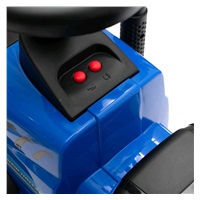 Gyerek jármű traktor utánfutóval és szerszámokkal Baby Mix New Holland sárga (A CSOMAGOLÁS SERULT)