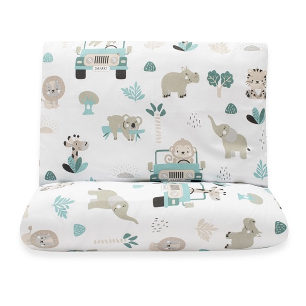 2-részes ágyneműhuzat New Baby Safari II 90/120 cm mint