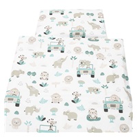 2-részes ágyneműhuzat New Baby Safari II 90/120 cm mint
