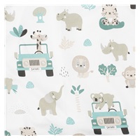 2-részes ágyneműhuzat New Baby Safari II 90/120 cm mint