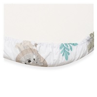 Pamut babakocsihoz való lepedő pamut New Baby Safari II 35x75 cm