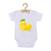 Baba body nyomtatással New Baby Lemon - rövid ujjú