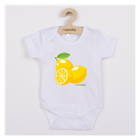 Baba body nyomtatással New Baby Lemon - rövid ujjú