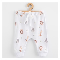 Pamut gyermek Jogger nadrág a New Baby For Babies safari