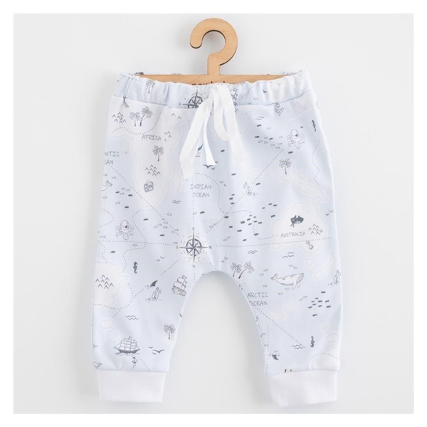 Pamut gyermek Jogger nadrág a New Baby For Babies ocean