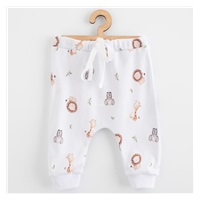 Pamut gyermek Jogger nadrág a New Baby For Babies safari