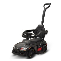 Gyerek futókerékpár vezetőkormányos Toyota GR Supra GT4 Baby Mix fekete