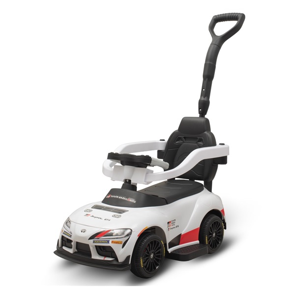 Gyerek futókerékpár vezetőkormányos Toyota GR Supra GT4 Baby Mix fehér