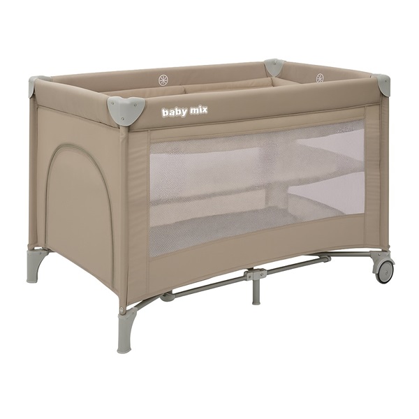 Baby Mix Lift utazóágy függeszthető ággyal, bézs