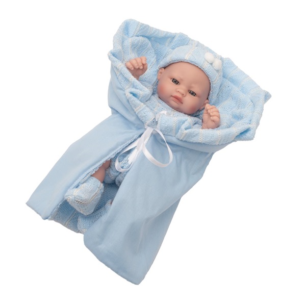 Luxus spanyol baba-kisbaba Berbesa Sofia 28cm (A CSOMAGOLÁS SERULT)