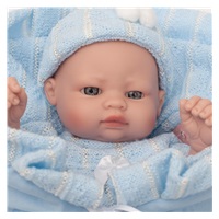 Luxus spanyol baba-kisbaba Berbesa Sofia 28cm (A CSOMAGOLÁS SERULT)