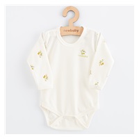 Baba Biopamut hosszú ujjú body New Baby Olives