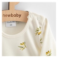 Baba Biopamut hosszú ujjú ruha New Baby Olives