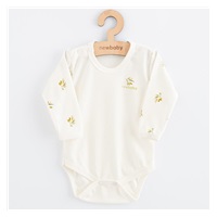 Baba Biopamut hosszú ujjú body New Baby Olives