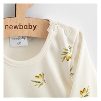 Baba Biopamut hosszú ujjú ruha New Baby Olives