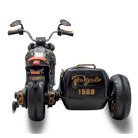 Gyermek elektromos motor SideCar Baby Mix fekete
