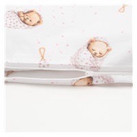 2-részes ágyneműhuzat New Baby Sweet teddy bear 90/120 cm pink