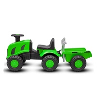 Gyermek lábbal hajtós traktor Baby Mix Benny zöld