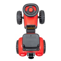 Gyermek lábbal hajtós traktor Baby Mix Benny piros