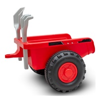 Gyermek lábbal hajtós traktor Baby Mix Benny piros