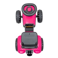 Gyermek lábbal hajtós traktor Baby Mix Benny rózsaszín