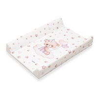 Pelenkázó lap puha Baby Mix Medvídek 47x70cm rózsaszín