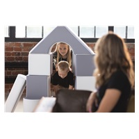 Habkockák – óriási építőkészlet 11 db black-white