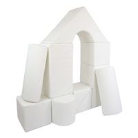 Habkockák – óriási építőkészlet 11 db white