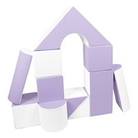 Habkockák – óriási építőkészlet 11 db white-lilac