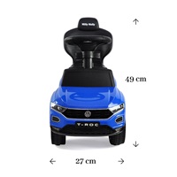 Bébitaxi tolókarral VOLKSWAGEN T-ROC Milly Mally fehér (a csomagolás sérült)