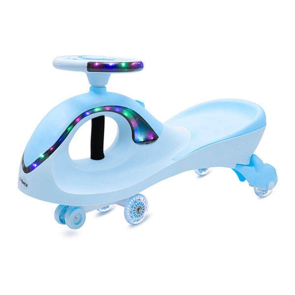 Gravitációs gyerekjármű LED-del Baby Mix G-Force kék (ÉRTÉKCSÖKKENTETT)