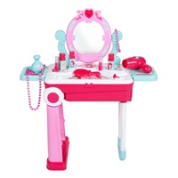 Gyermek fésülködő asztal kofferban 2az1-ben Baby Mix (SÉRÜLT CSOMAGOLÁS)