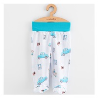 Baba lábfejes nadrág New Baby Classic II 3ks boy