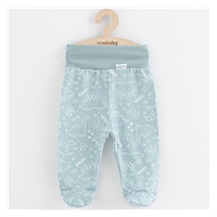 Baba lábfejes nadrág New Baby Classic II 3ks boy