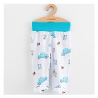 Baba lábfejes nadrág New Baby Classic II 3ks boy